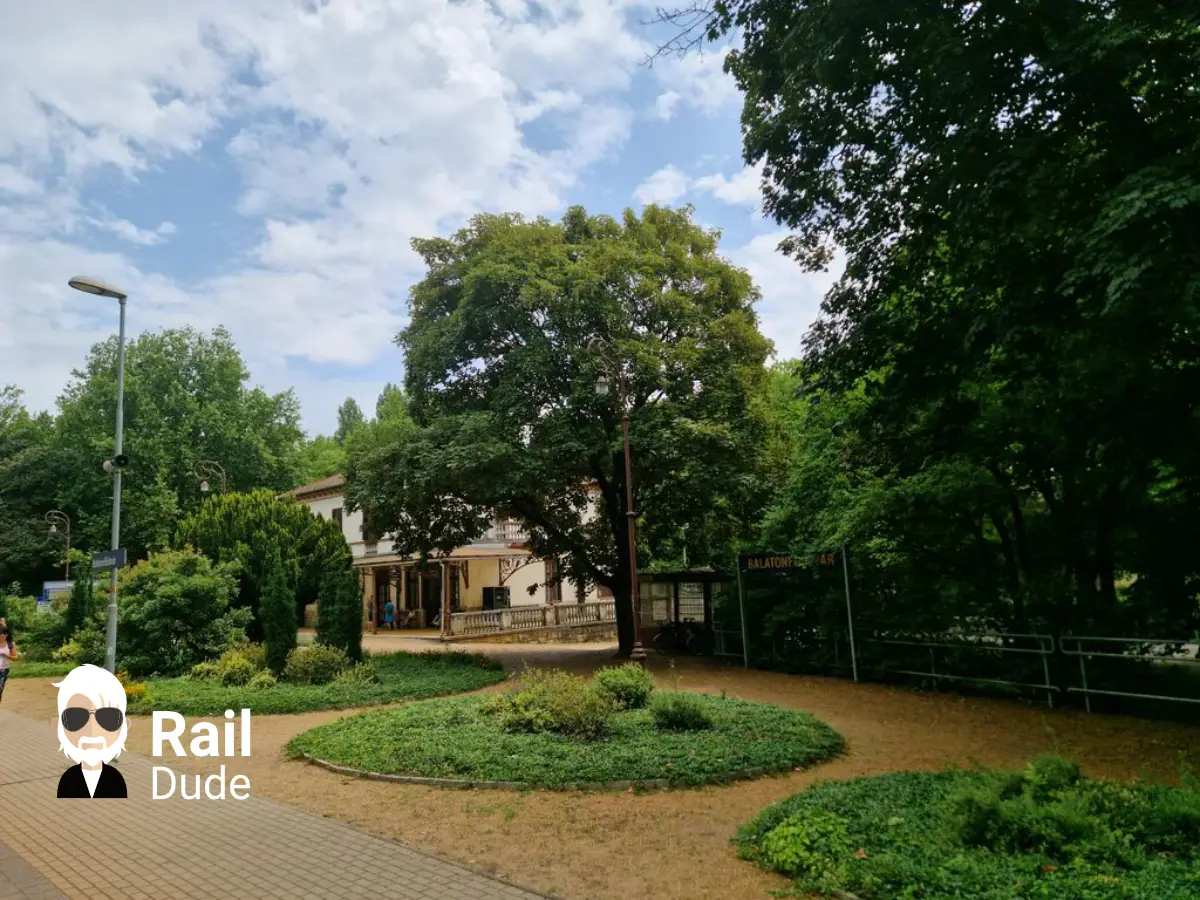 Oprire la gara verde din Balatonföldvár