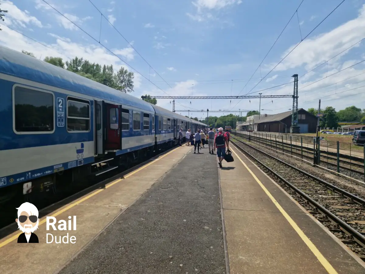Sosire în Keszethely la ora 13:11