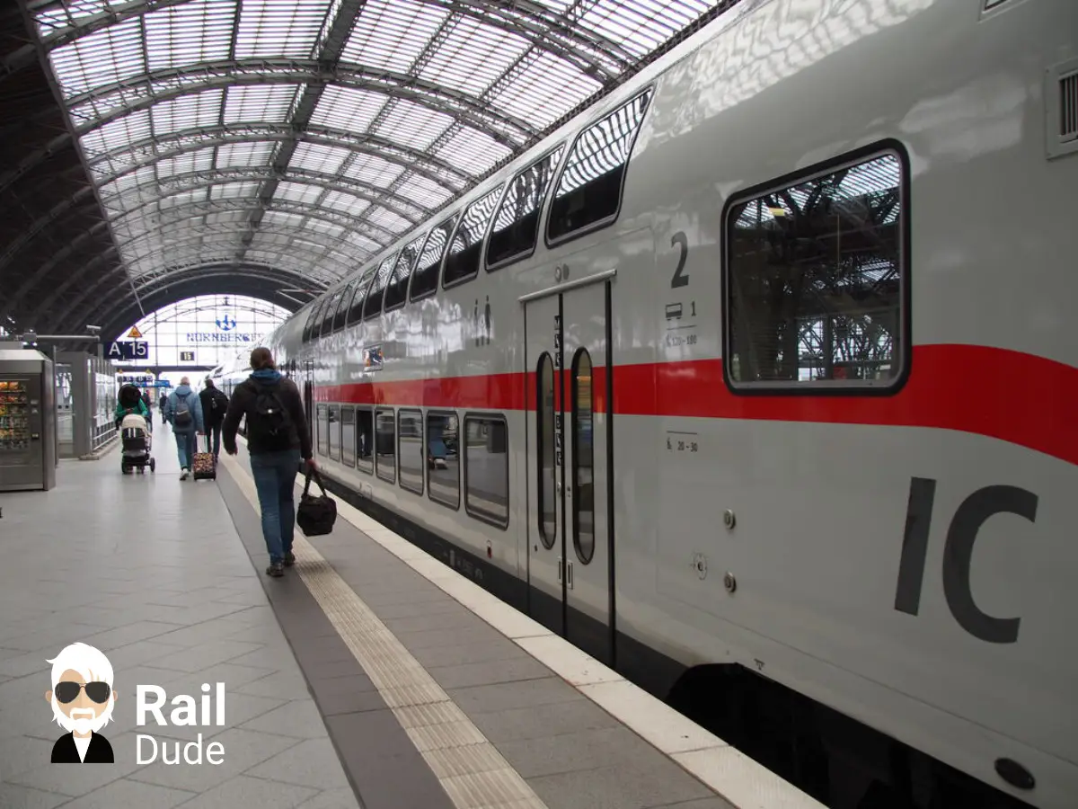 IC cu două etaje al Deutsche Bahn